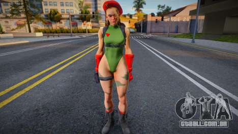 Street Fighter 6 Cammy Classic para GTA San Andreas