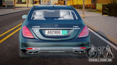 Mercedes-Benz S650 Maubach para GTA San Andreas