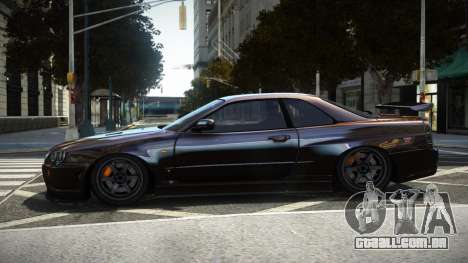 Nissan Skyline R34 BNR para GTA 4