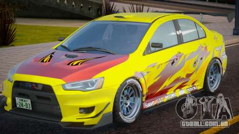 Mitsubishi Lancer Evo X Time Attack para GTA San Andreas