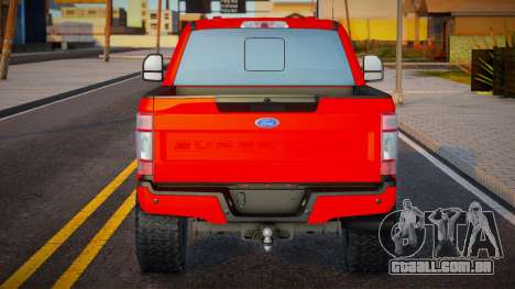 Ford Super Duty Tremor 2020 Red para GTA San Andreas