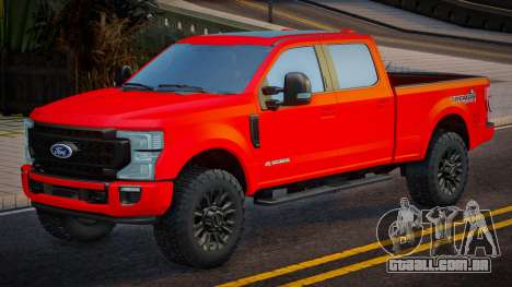 Ford Super Duty Tremor 2020 Red para GTA San Andreas