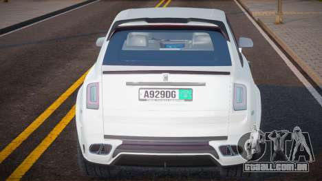 Rolls-Royce Cullinan Cherkes para GTA San Andreas