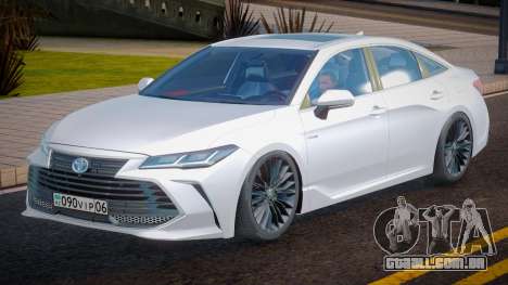 Toyota Avalon KZ Plate para GTA San Andreas