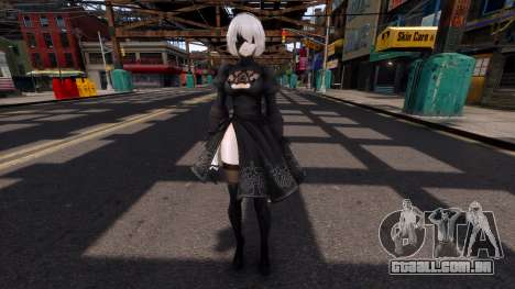 2B Girl para GTA 4