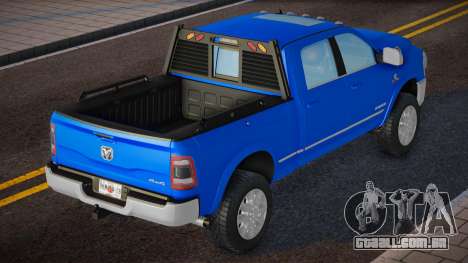 Dodge RAM 2500 2020 HD Blue para GTA San Andreas
