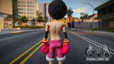 Luffy (Afro) para GTA San Andreas