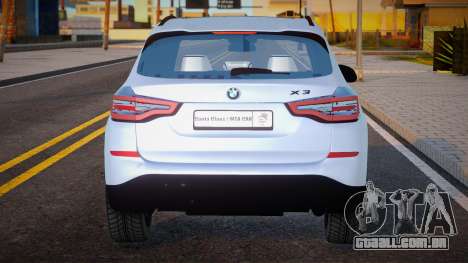 BMW X3 2021 Santa para GTA San Andreas