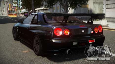 Nissan Skyline R34 GTR ES V1.1 para GTA 4