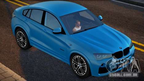 BMW X4 F26 Euro Placa para GTA San Andreas