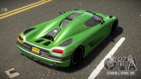 Koenigsegg Agera XR para GTA 4