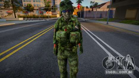 Infanteria Sedena v1 para GTA San Andreas