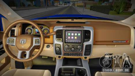 Dodge RAM 2500 2020 HD Blue para GTA San Andreas
