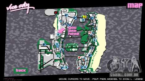 Novo Bar Club Mapa Mod para GTA Vice City