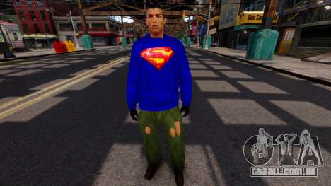 CR7 Cristiano Ronaldo Skin para GTA 4