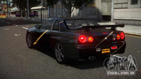 Nissan Skyline R34 XR-Z S1 para GTA 4