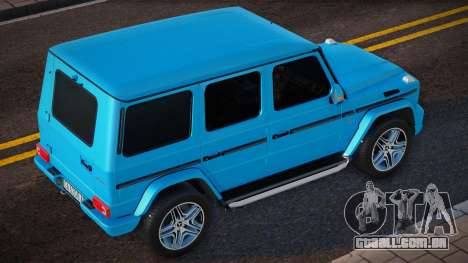 Mercedes-Benz G63 AMG Plate para GTA San Andreas