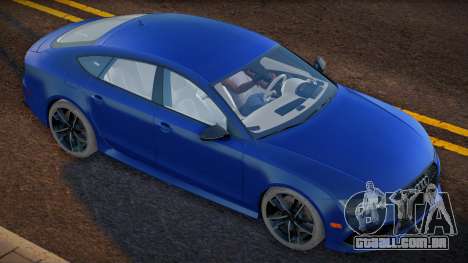 AUDI RS7 C7 para GTA San Andreas