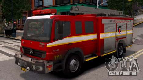 Irans Benz Atego Fire Engine para GTA 4