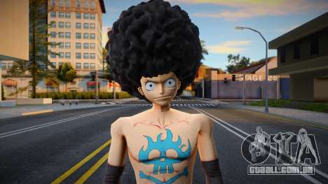 Luffy (Afro) para GTA San Andreas