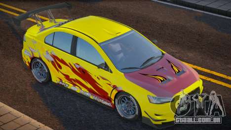 Mitsubishi Lancer Evo X Time Attack para GTA San Andreas