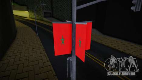 Replace Gay Flags With Morocco Flags para GTA San Andreas