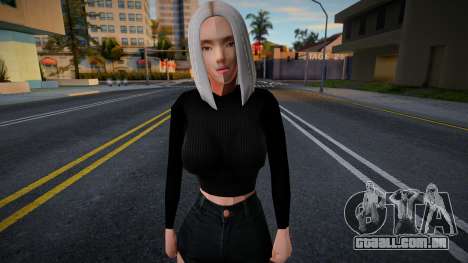 Menina em traje casual 2 para GTA San Andreas