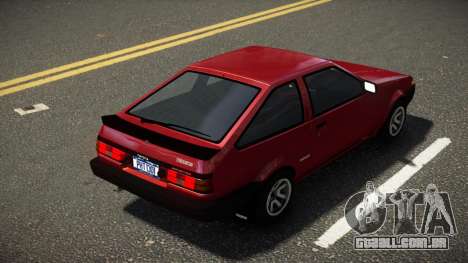 Toyota AE86 Hachiroku V1.2 para GTA 4