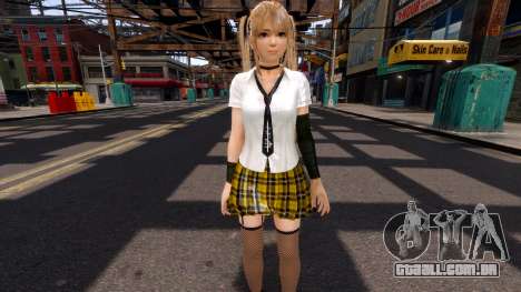 Dead Or Alive 5U - Marie Rose Schoolgirl para GTA 4