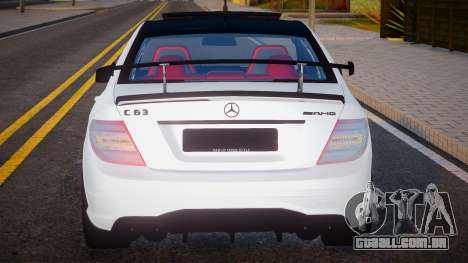 Mercedes-Benz C63 AMG Pablo Oper para GTA San Andreas