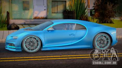 Bugatti Chiron Oper Style para GTA San Andreas