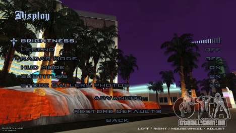 Remake de planos de fundo no menu v1 para GTA San Andreas