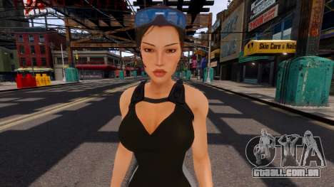 Tomb Raider Lara Croft Batchingsuit para GTA 4