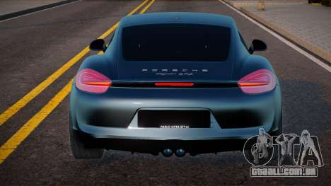 Porsche Cayman GTS Oper Style para GTA San Andreas