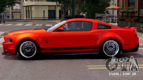 Shelby GT500 Super Snake NFS Edition Red para GTA 4
