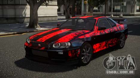 Nissan Skyline R34 XR-Z S9 para GTA 4