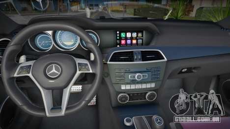 Mercedes-Benz C63 W204 para GTA San Andreas
