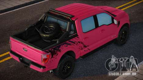 Ford F-150 Custom 2021 Red para GTA San Andreas