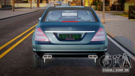Mercedes-Benz W221 xz para GTA San Andreas