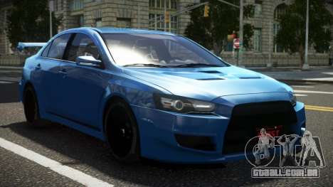 Mitsubishi Lancer Evolution X Sport para GTA 4