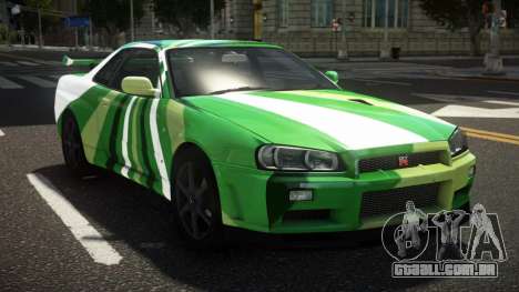 Nissan Skyline R34 XR-Z S7 para GTA 4