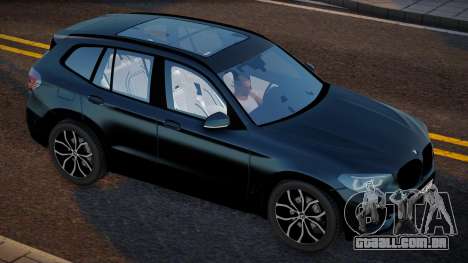 BMW X3 2021 Euro Placa para GTA San Andreas
