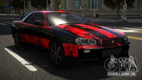 Nissan Skyline R34 XR-Z S9 para GTA 4