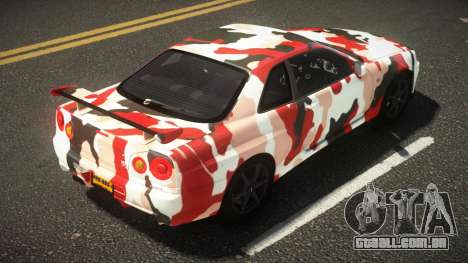 Nissan Skyline R34 XR-Z S14 para GTA 4