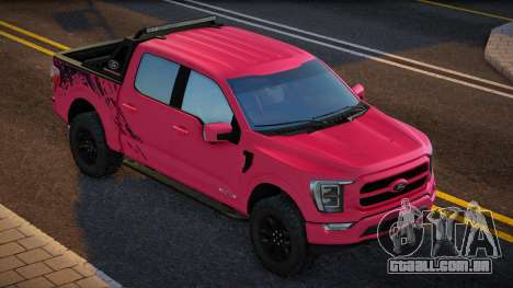 Ford F-150 Custom 2021 Red para GTA San Andreas