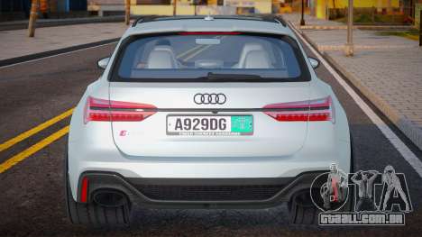 Audi RS6 C8 Cherkes para GTA San Andreas