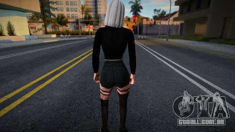 Menina em traje casual 2 para GTA San Andreas