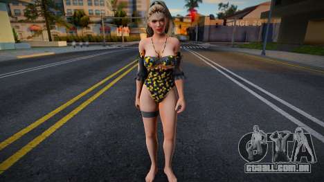 Rachel in a sexy swimsuit para GTA San Andreas