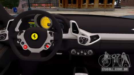 2010 Ferrari 458 Italia [Autovista] para GTA 4