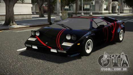 Lamborghini Countach Limited S12 para GTA 4